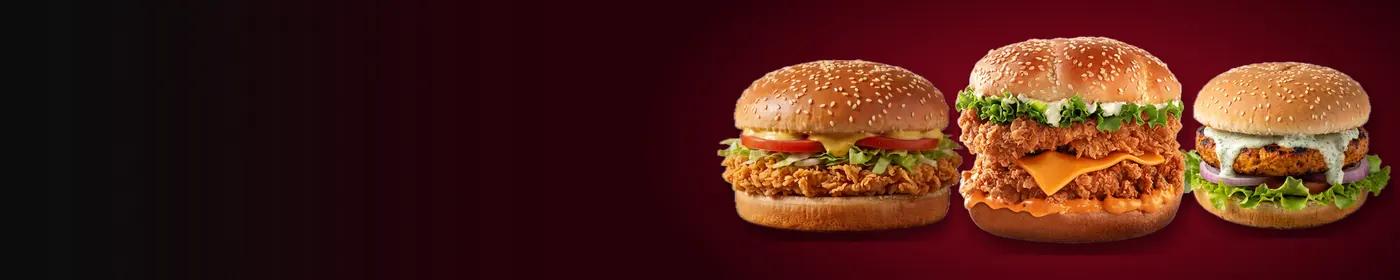 Crusty5 burgers