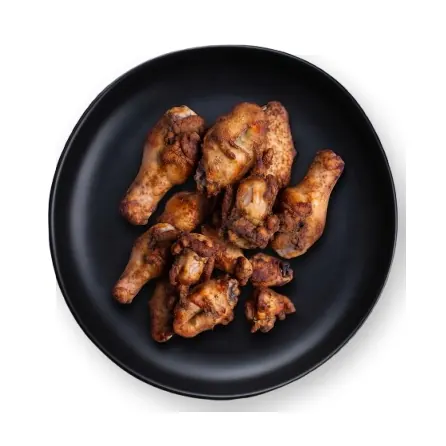 Chicken Wings from Crusty5 — oven-baked in our signature glaze, then flash-fried so the skin shatters