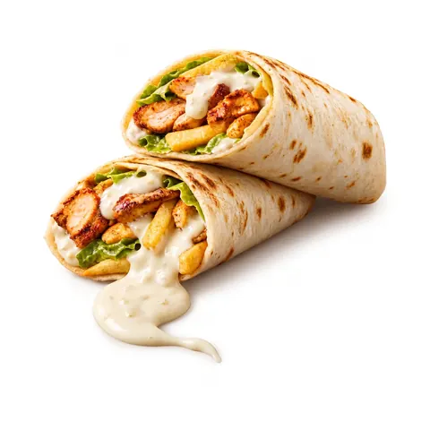 Crusty5 Garlic Mayo wrap, B-17 Islamabad