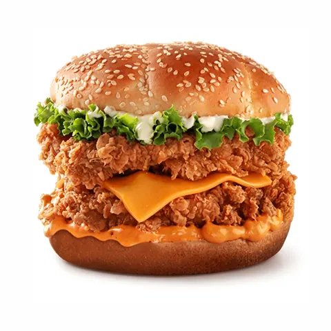 Crusty5 Spicy Tower burger, B-17 Islamabad