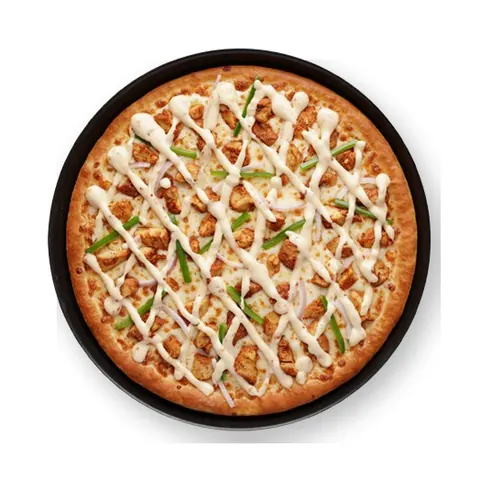 Supreme Flavors pizza from Crusty5 — six loaded builds on our supreme base, cut into generous slices